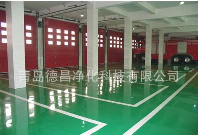 自流平環(huán)氧樹脂地坪在山東煙臺、濟(jì)南、膠州工廠車間的地面工程環(huán)保施工方案